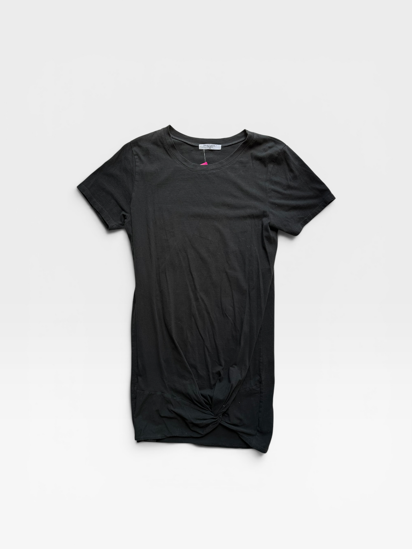 BLACK PROJECT SOCIAL T T-SHIRT DRESS L