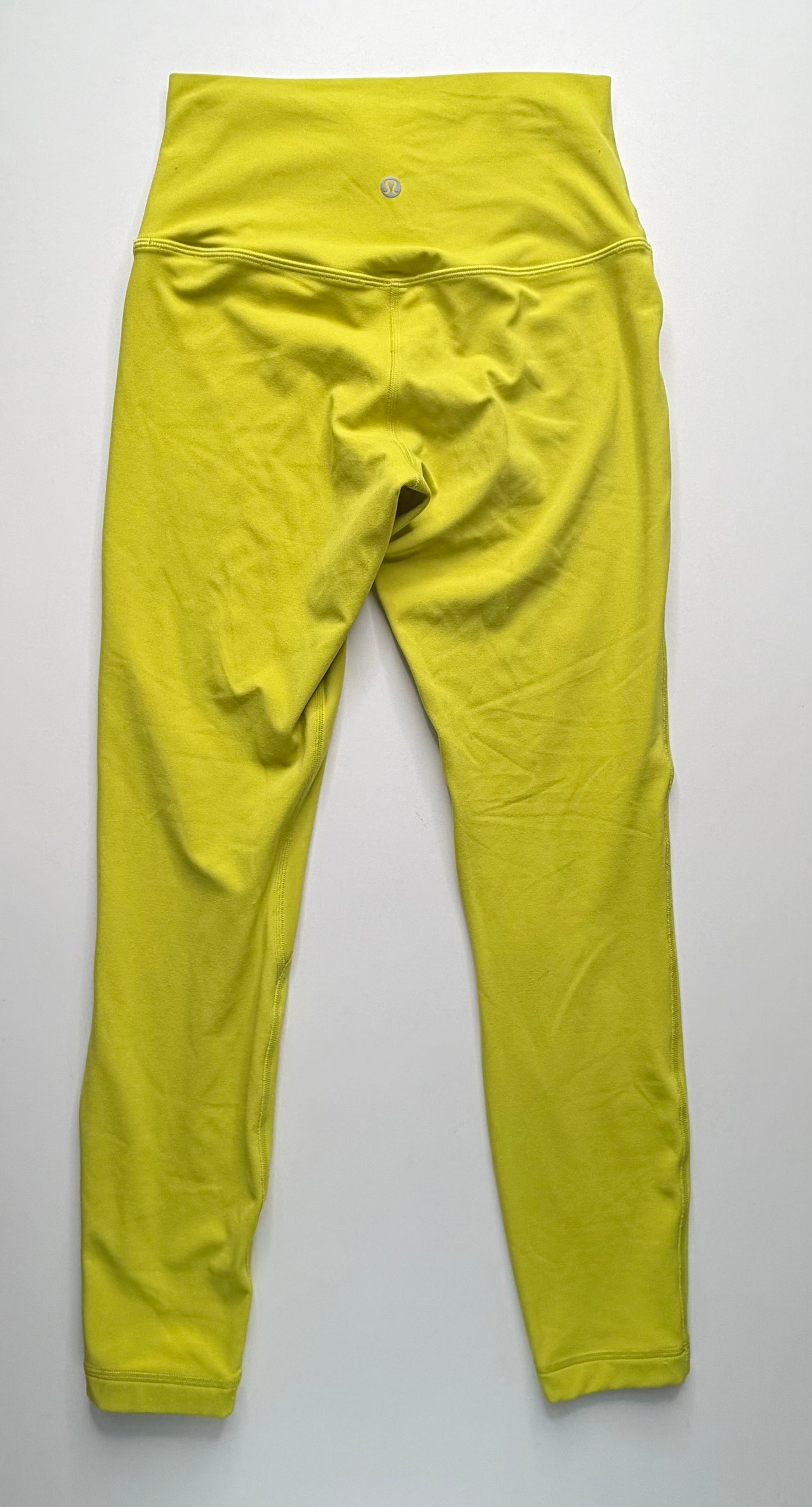 LIME LULULEMON LEGGINGS 6
