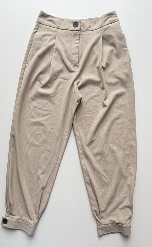 TAN ZARA PANTS XS