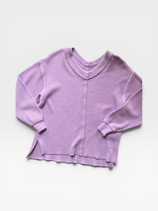PURPLE AERIE PULLOVER XS