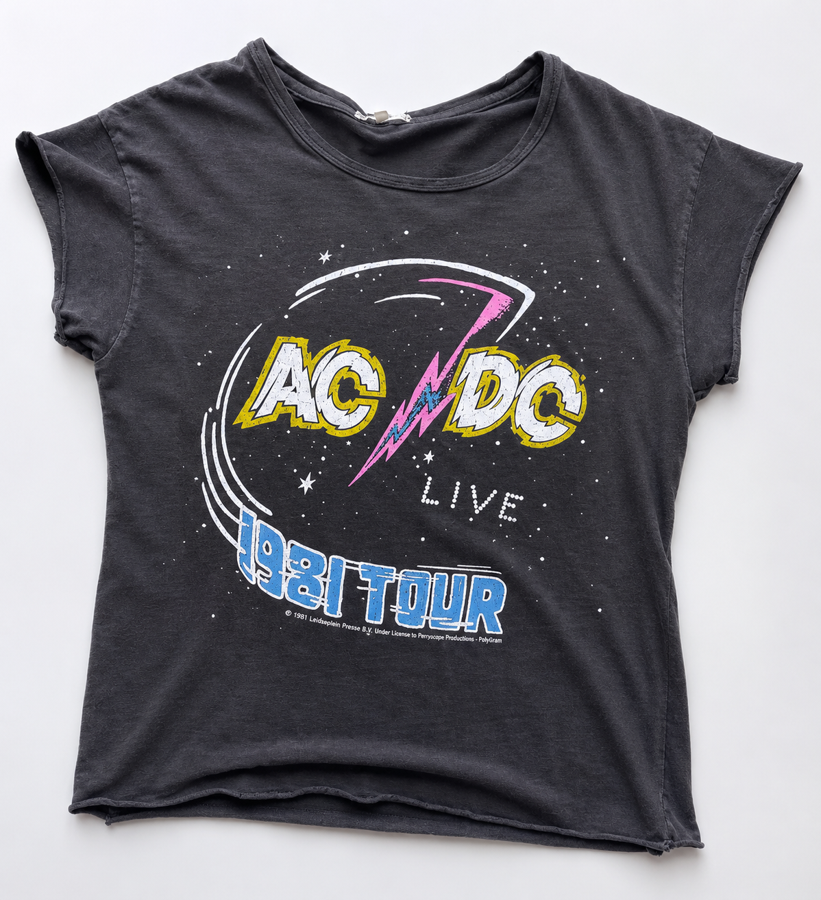 JUNK FOOD TSHIRT "ACDC" M