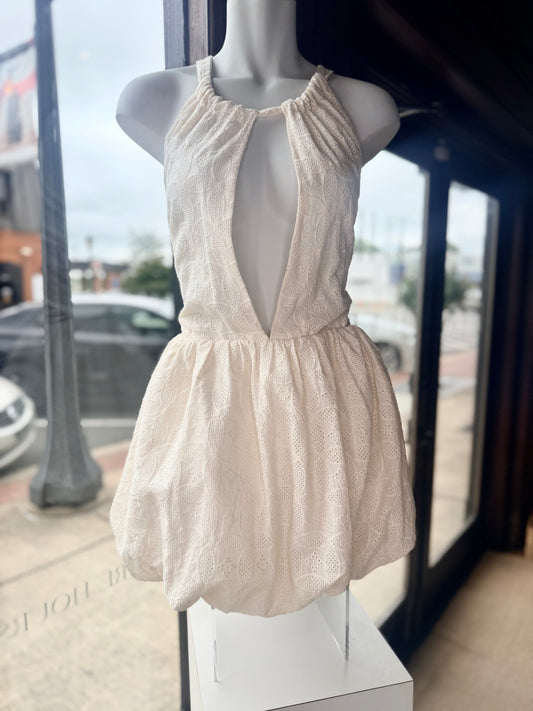 LINE & DOT DRESS (NWT) SMALL
