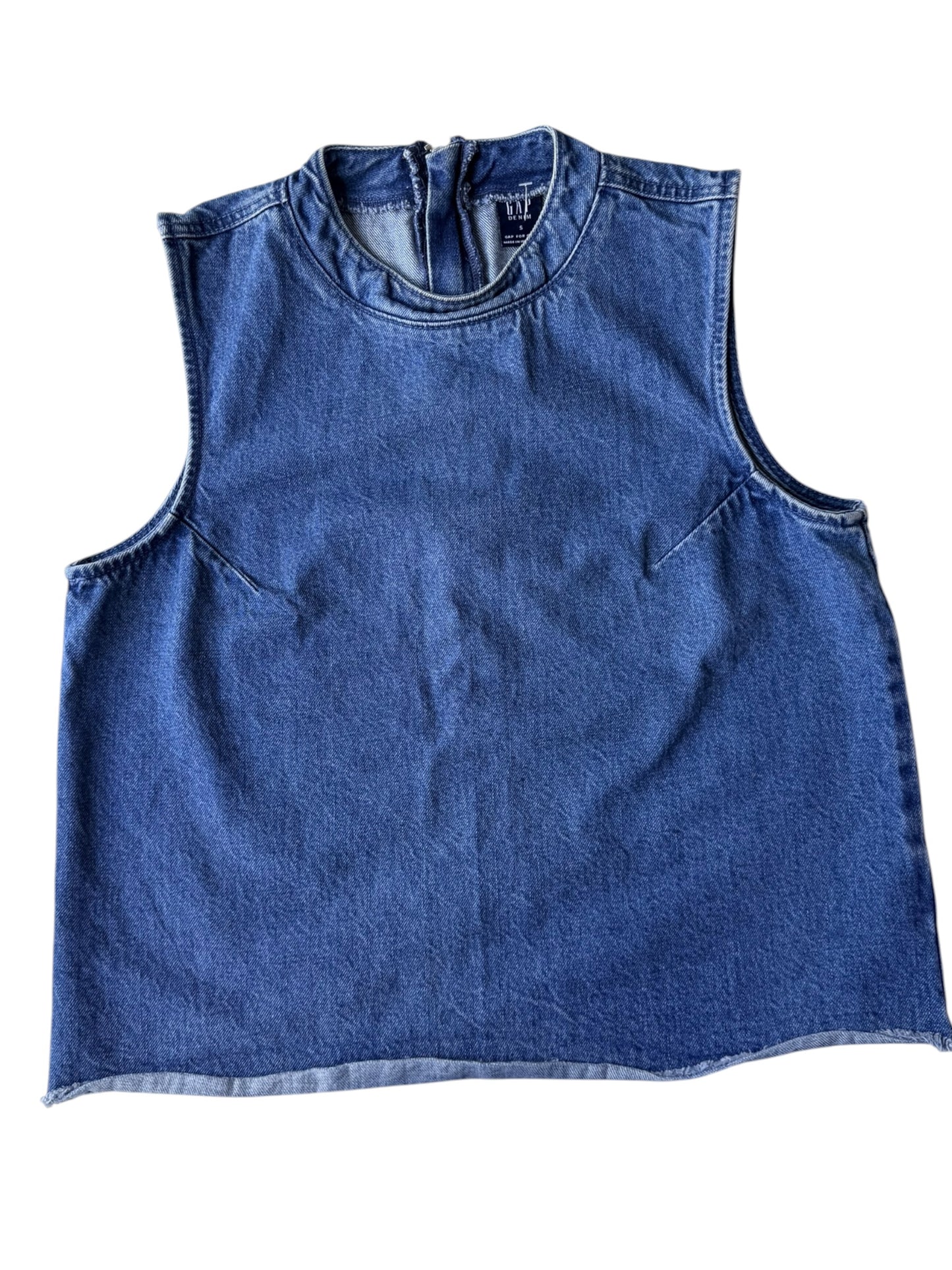 DENIM GAP TOP SMALL