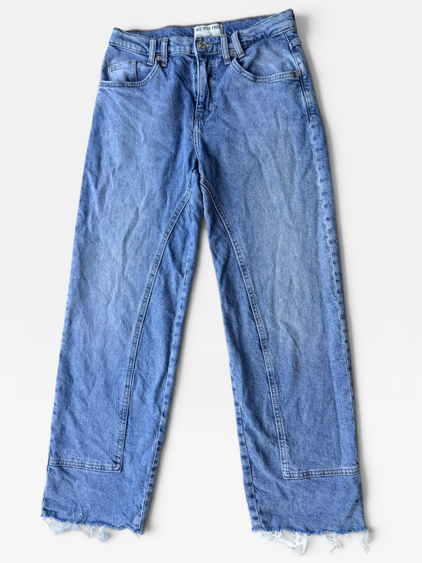 DENIM FREE PEOPLE RISK TAKER JEANS 26