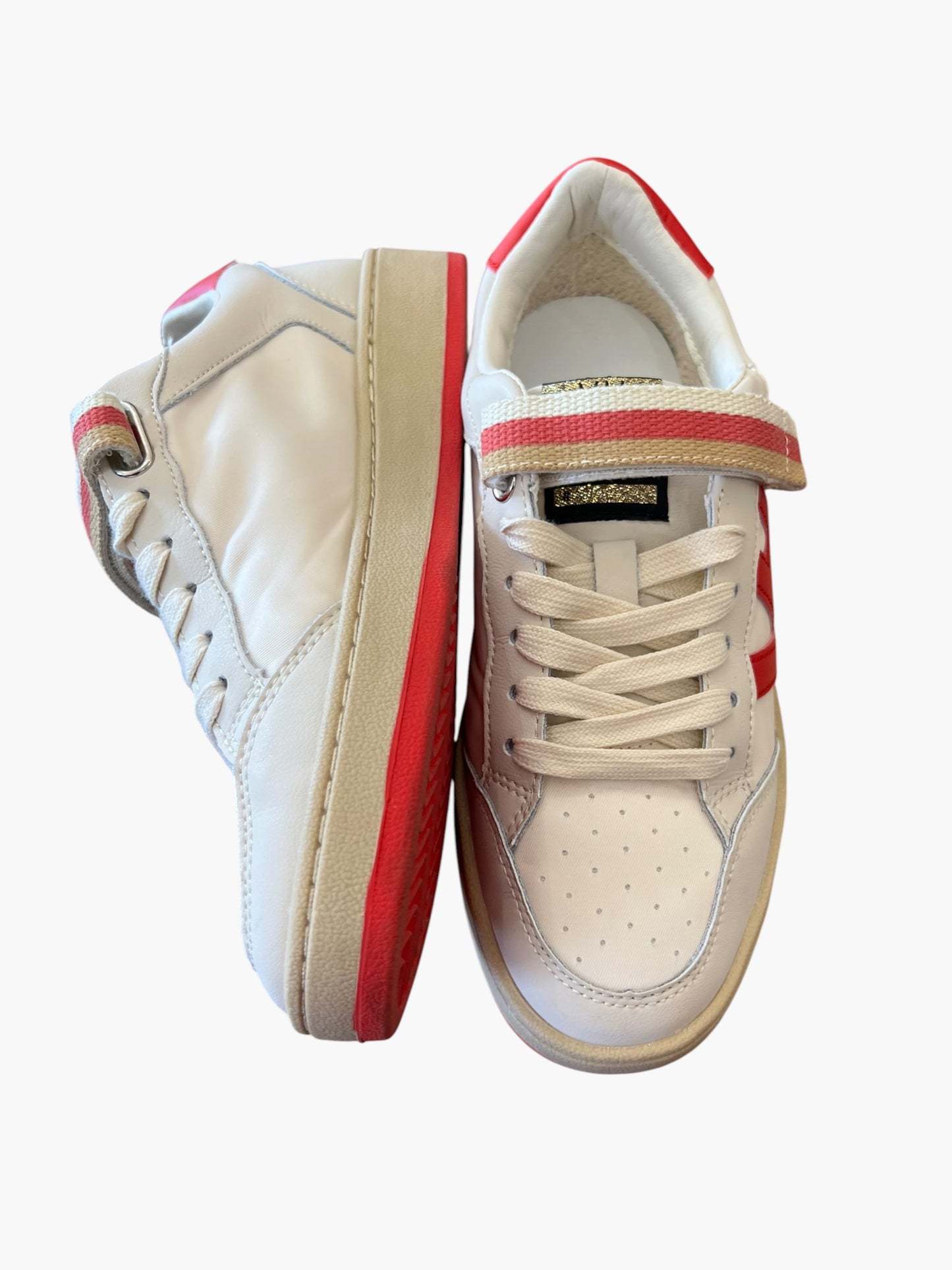 RED/TAN VINTAGE HAVANA SHOES 7