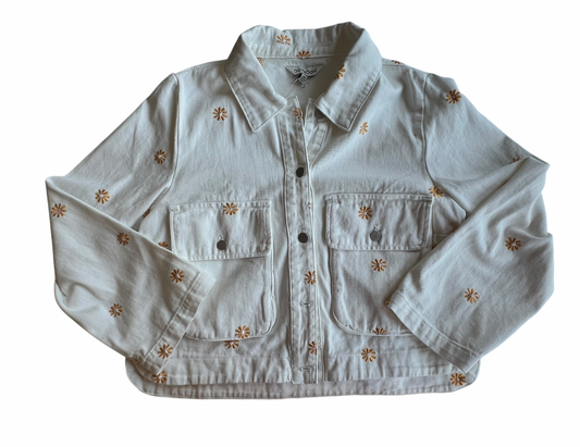 WHITE FLOWER DAVI & DANI JACKET (NWT) M/L