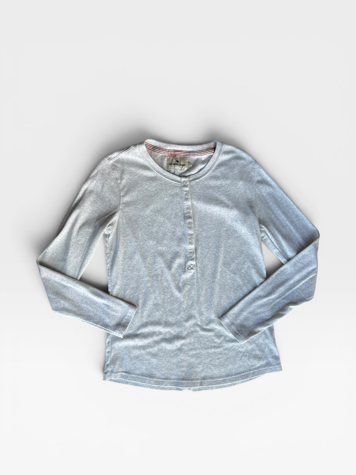 GREY THE NORMAL BRAND TOP (ORG. $68) S