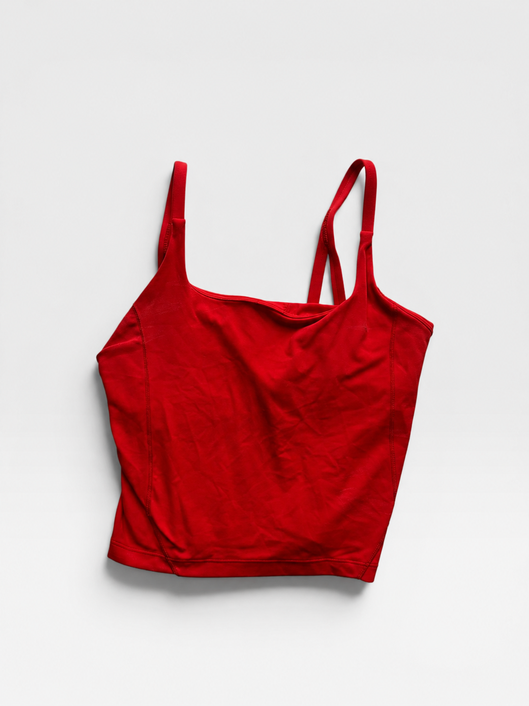 RED LULULEMON TANK 4