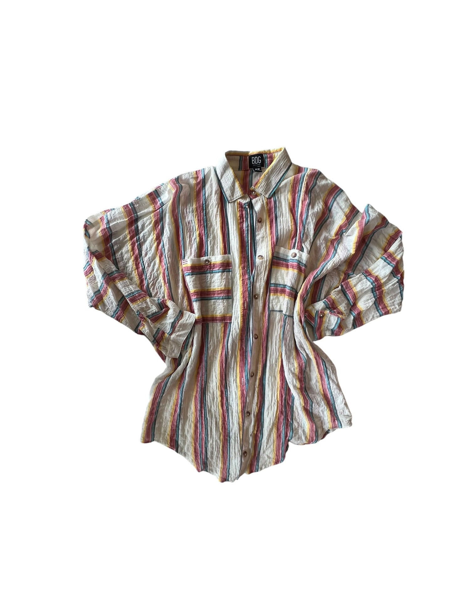BDG BUTTON UP MED