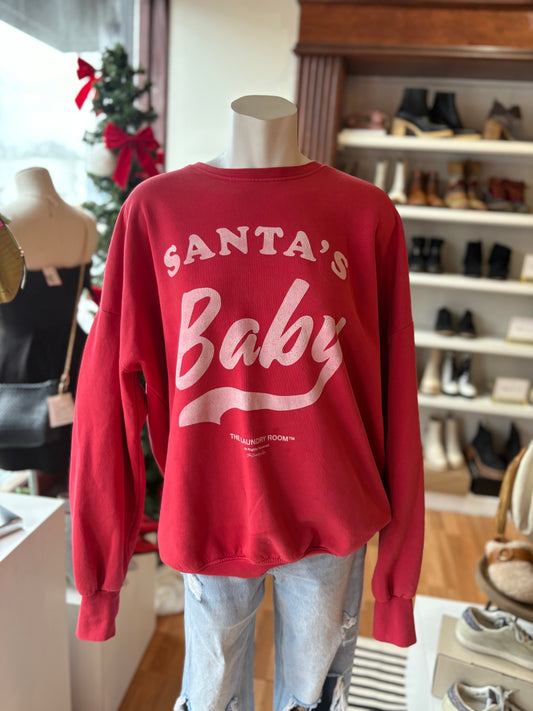 SANTA BABY PULLOVER (M)