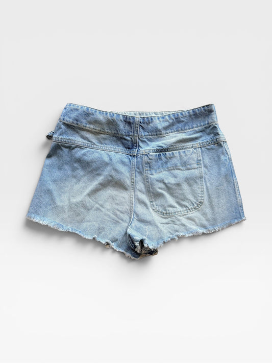DENIM WE THE FREE “EMMY” DENIM SKORT (ORG. $88) 8