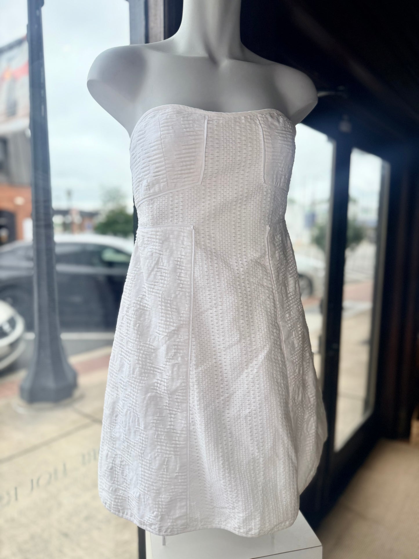 WHITE TIBI DRESS 6