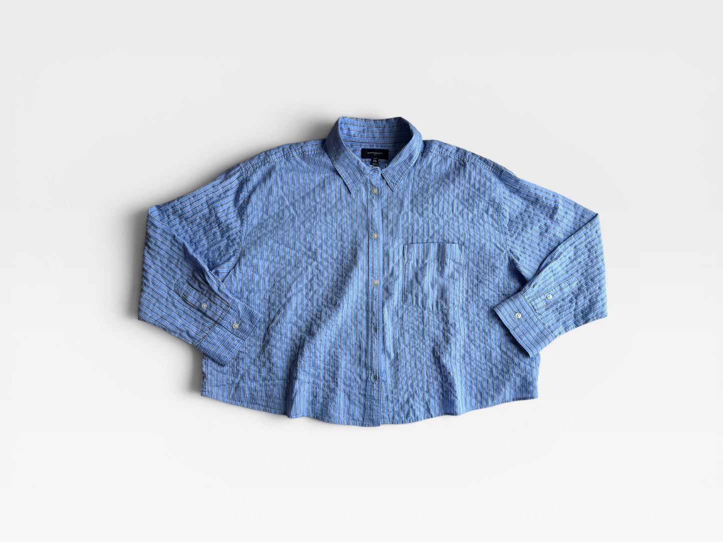 BANANA REPUBLIC BLUE TOP 2X