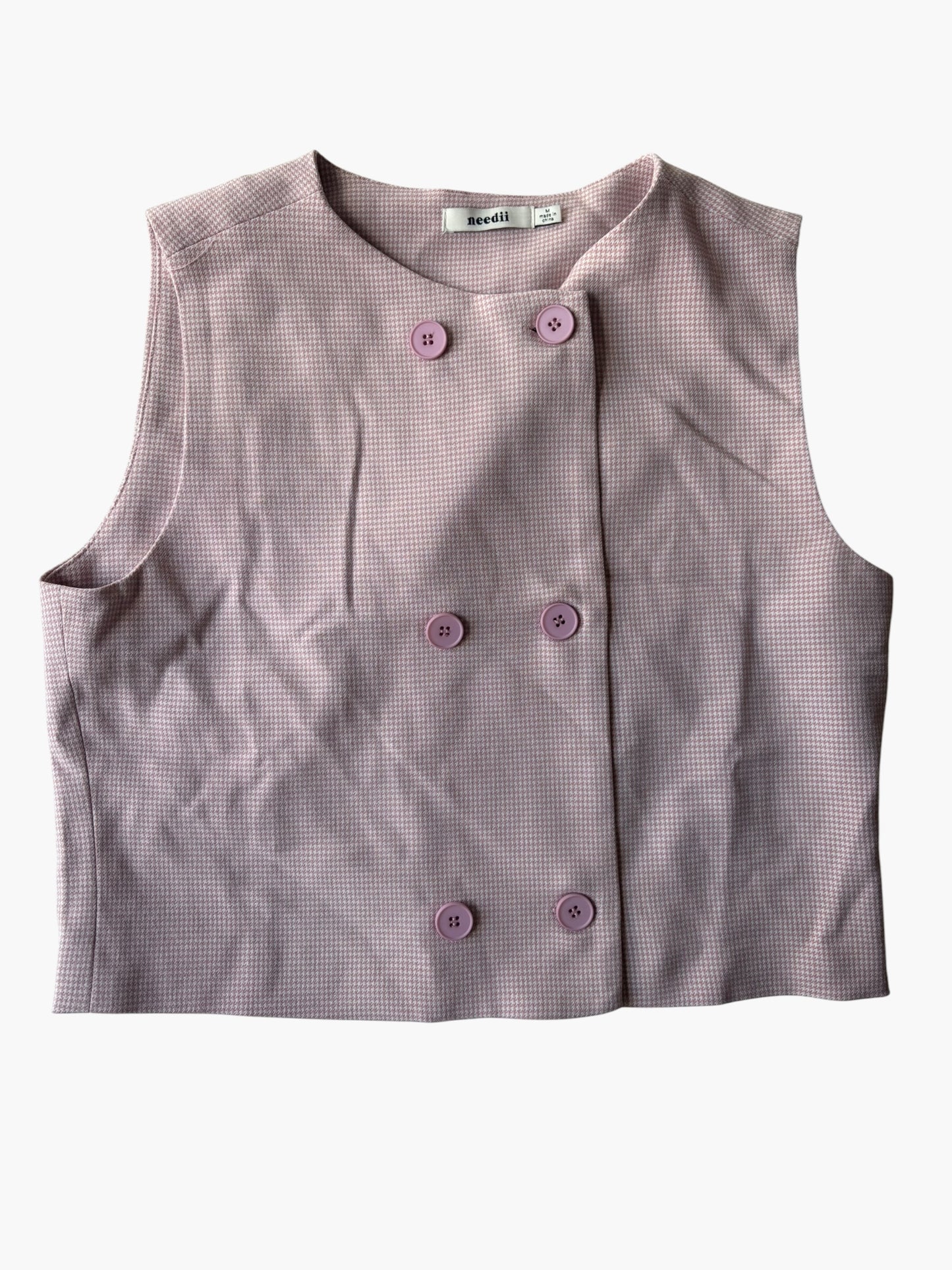 NEEDII PINK/WHITE MATCHING SET M
