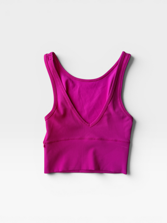 HOT PINK LULULEMON BRA 2
