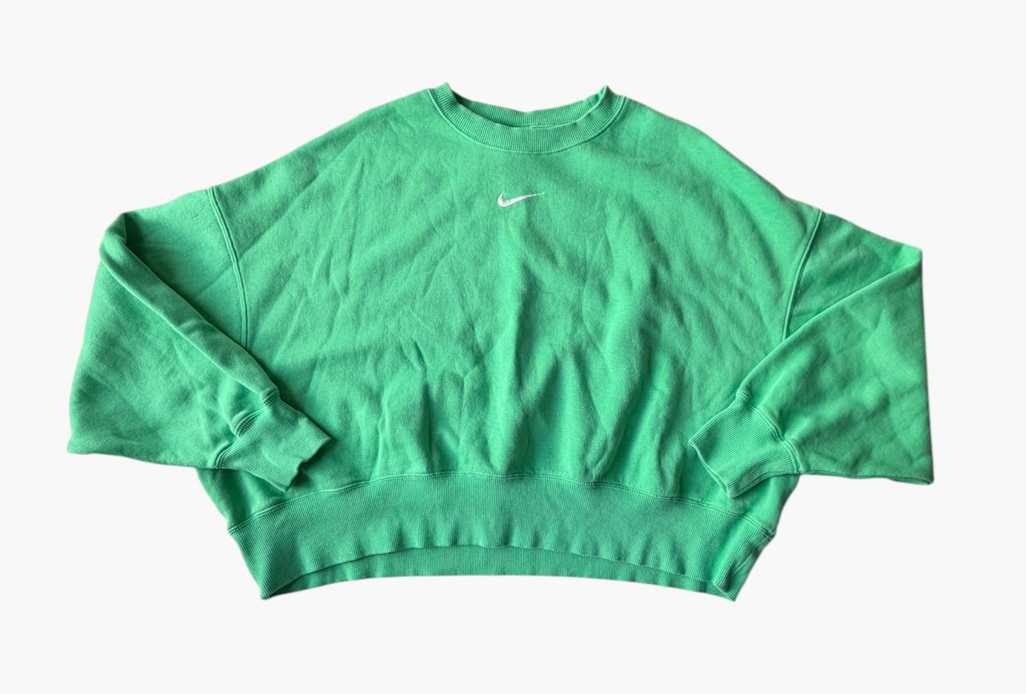 GREEN NIKE PULLOVER L