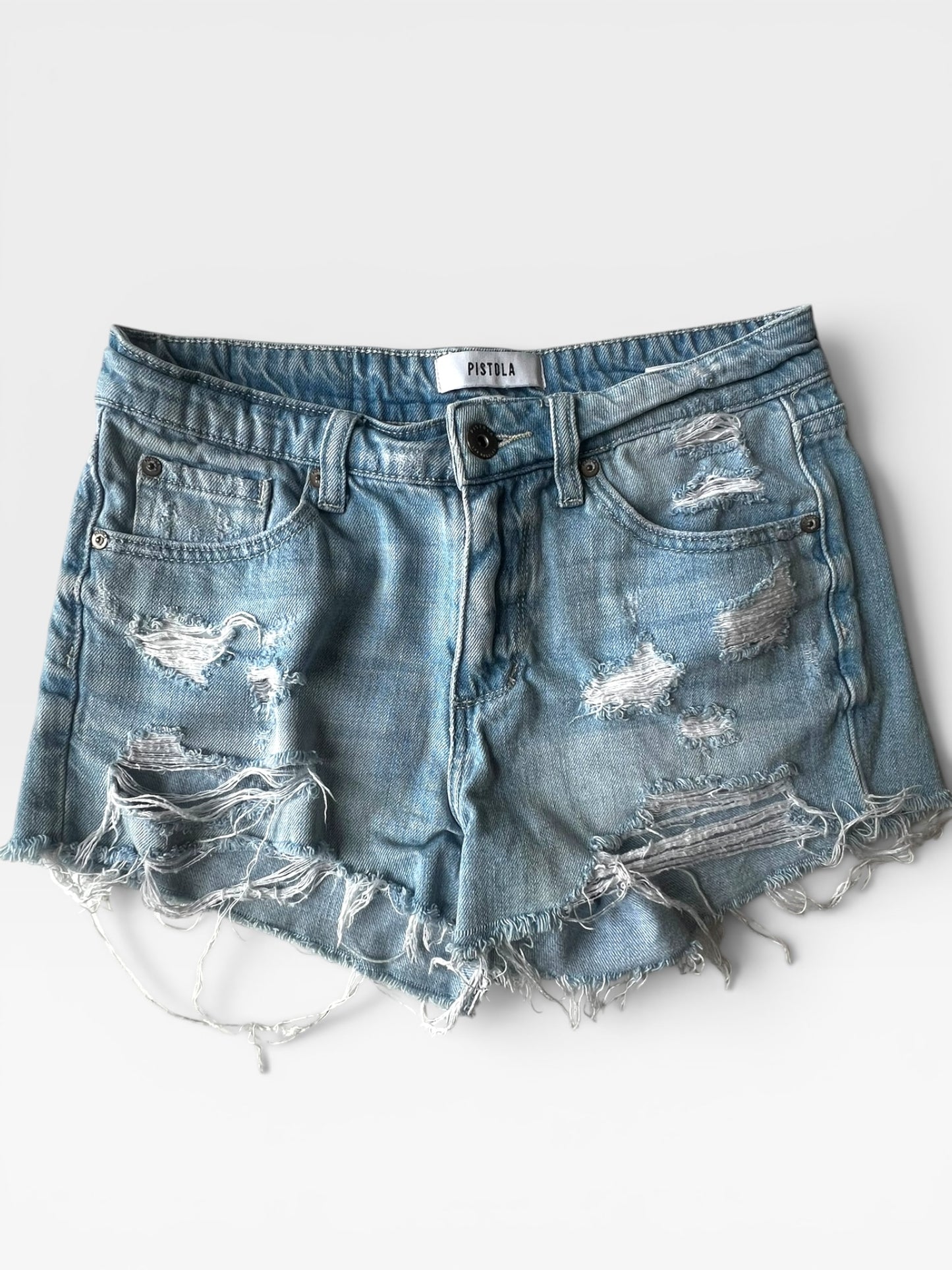 PISTOLA DENIM SHORTS 27