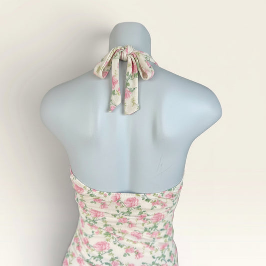 FLOWER SEE YOU MONDAY DRESS XS