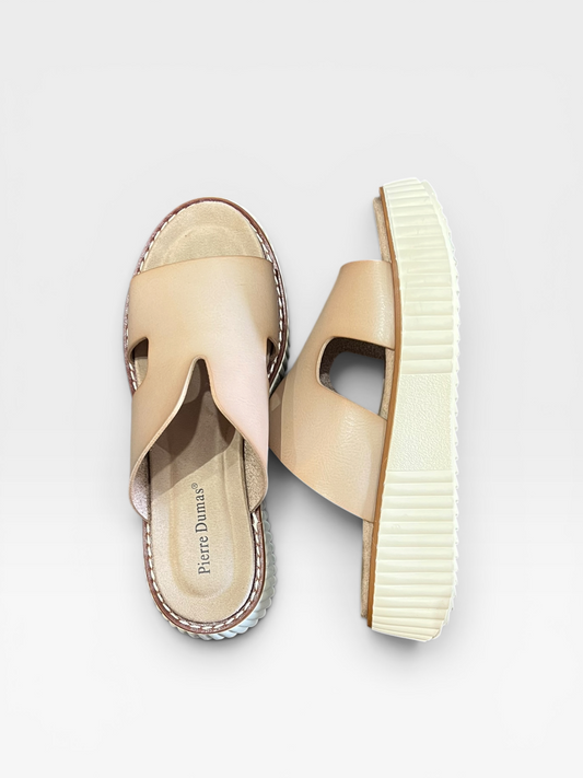 TAN PIERRE DUMAS SHOES 8.5