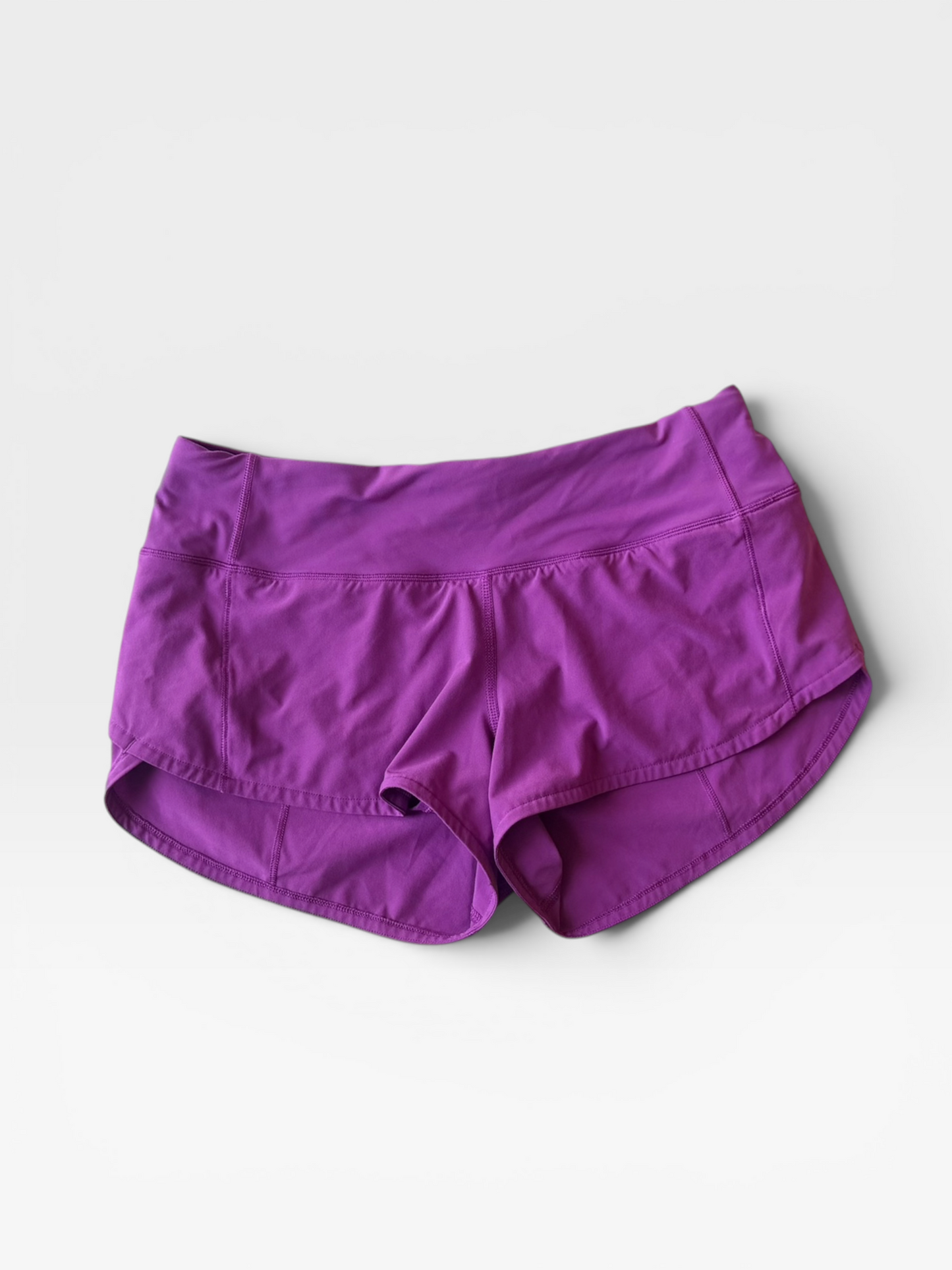 PURPLE LULULEMON SHORTS 2