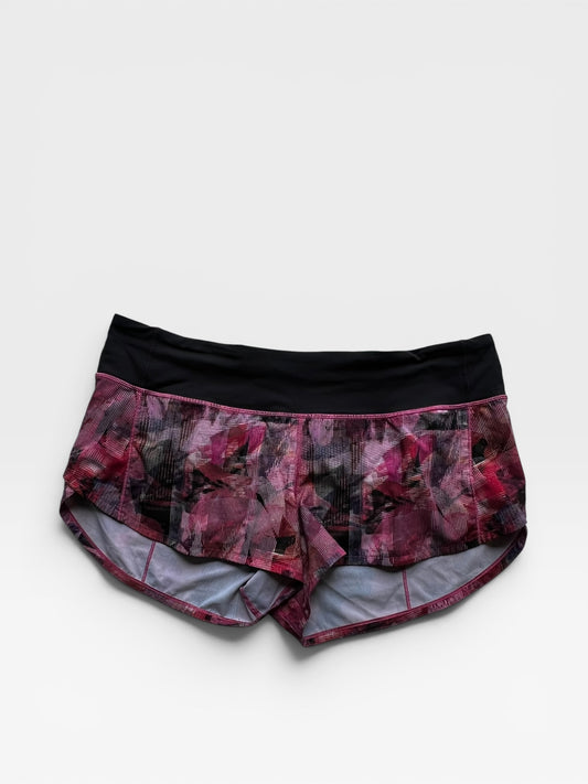PINK LULULEMON SHORTS 8
