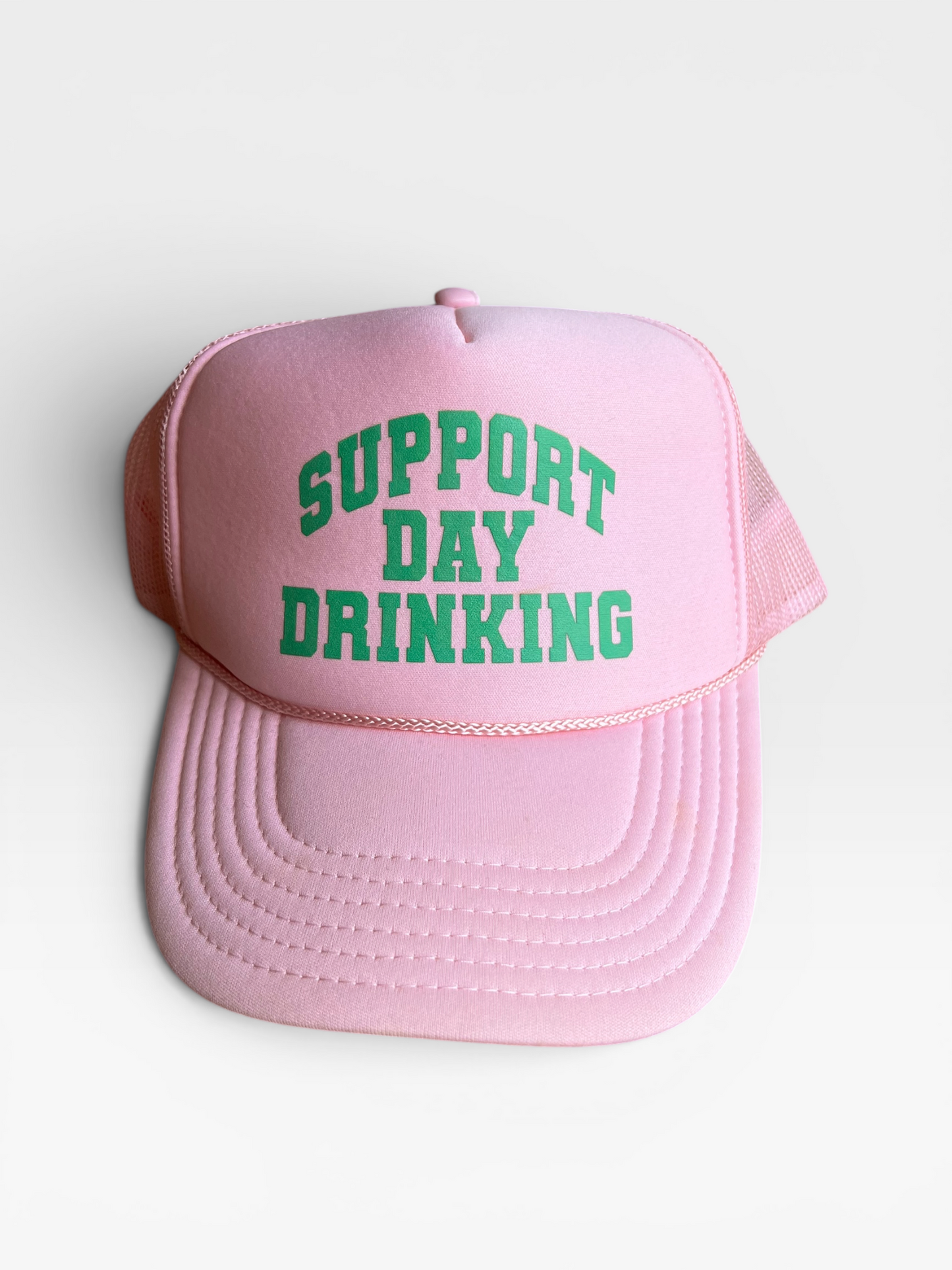PINK "SUPPORT DAY DRINKING" HAT