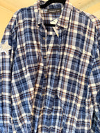 DESIGNER-ISH FLANNEL (NWT) L