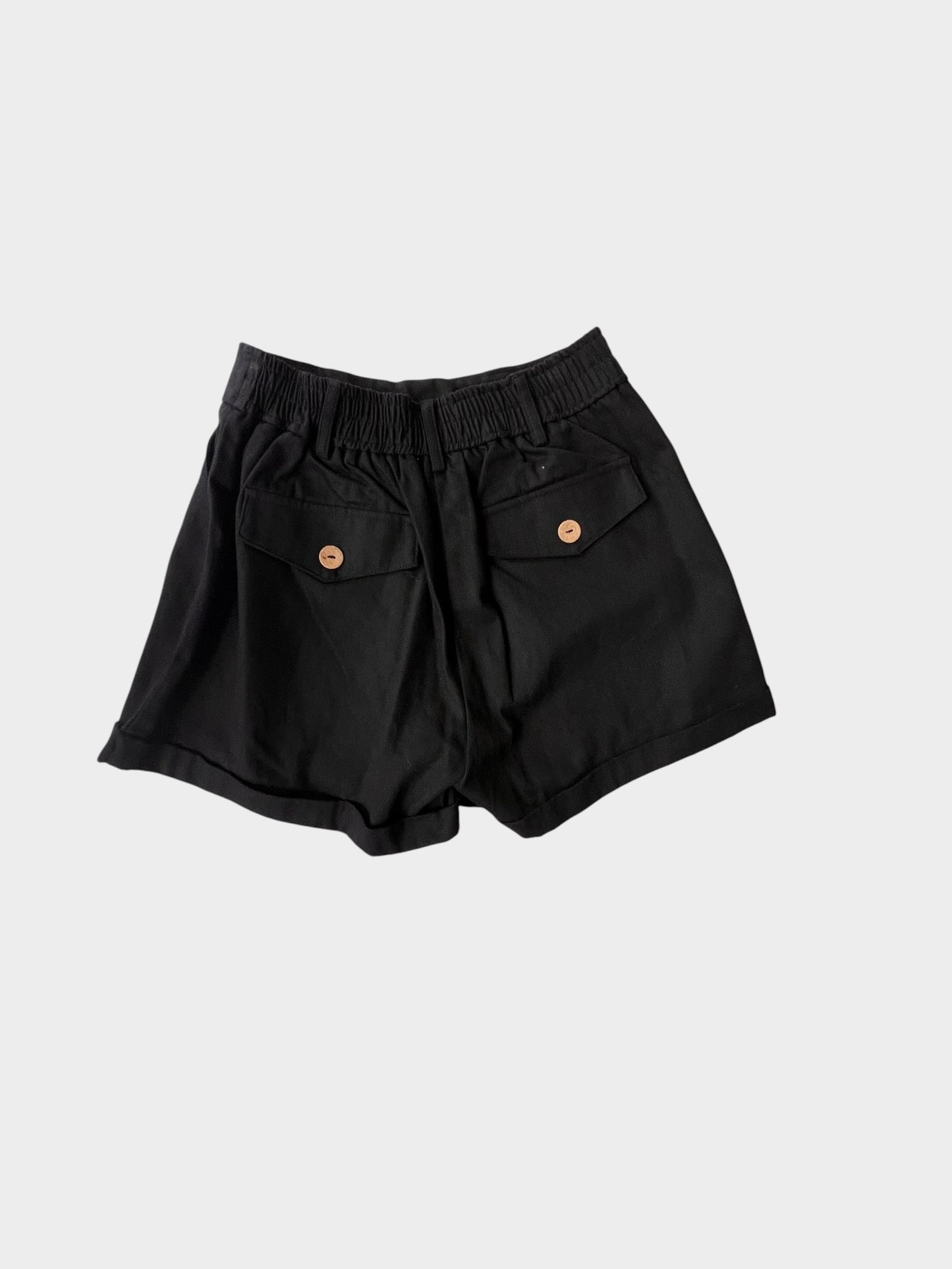 BLACK ENTRO SHORTS LARGE