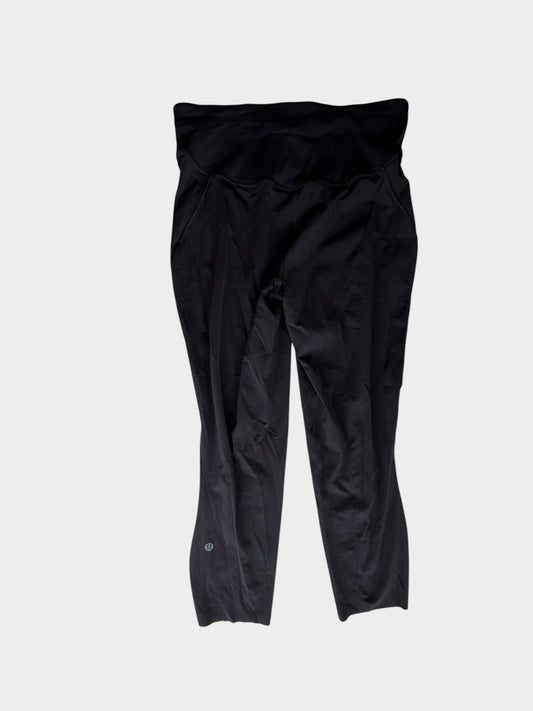 BLACK LULULEMON LEGGINGS 10