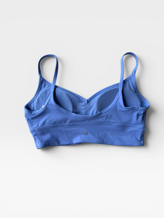 LIGHT BLUE LULULEMON BRA 12