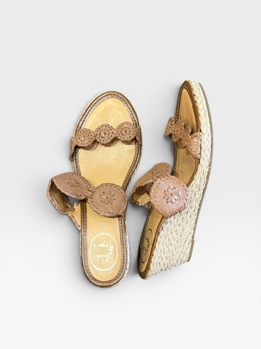 JACK ROGERS WEDGE 8.5
