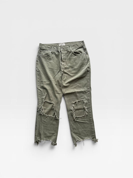 FREE PEOPLE PANTS (GREEN) 31