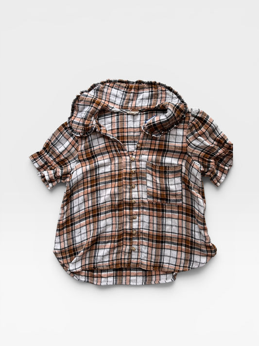 PILCRO FLANNEL TOP XXS