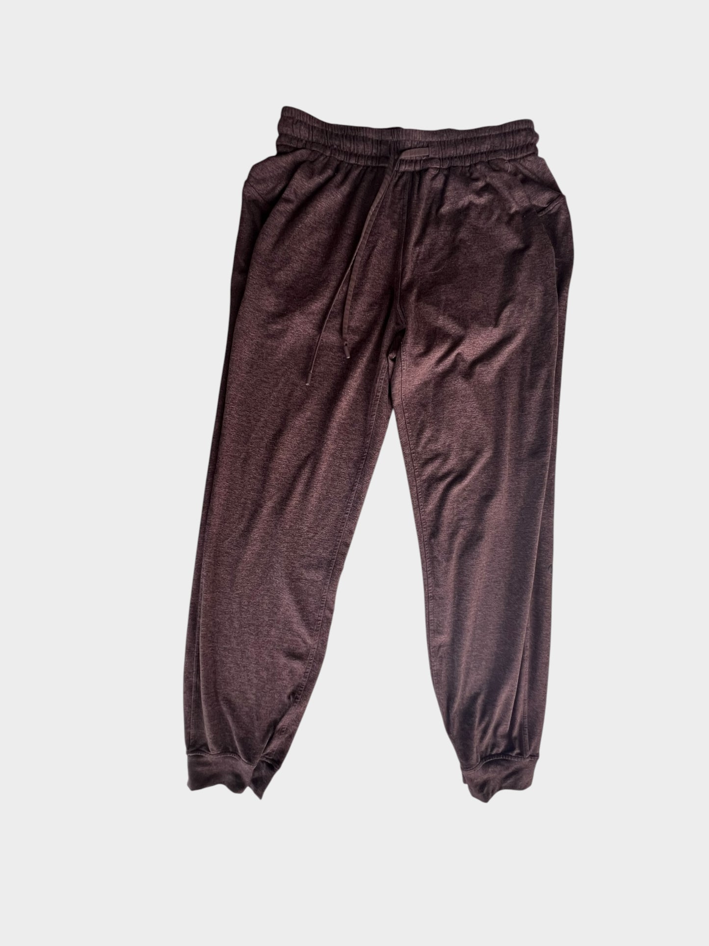 BROWN LULULEMON JOGGERS 4