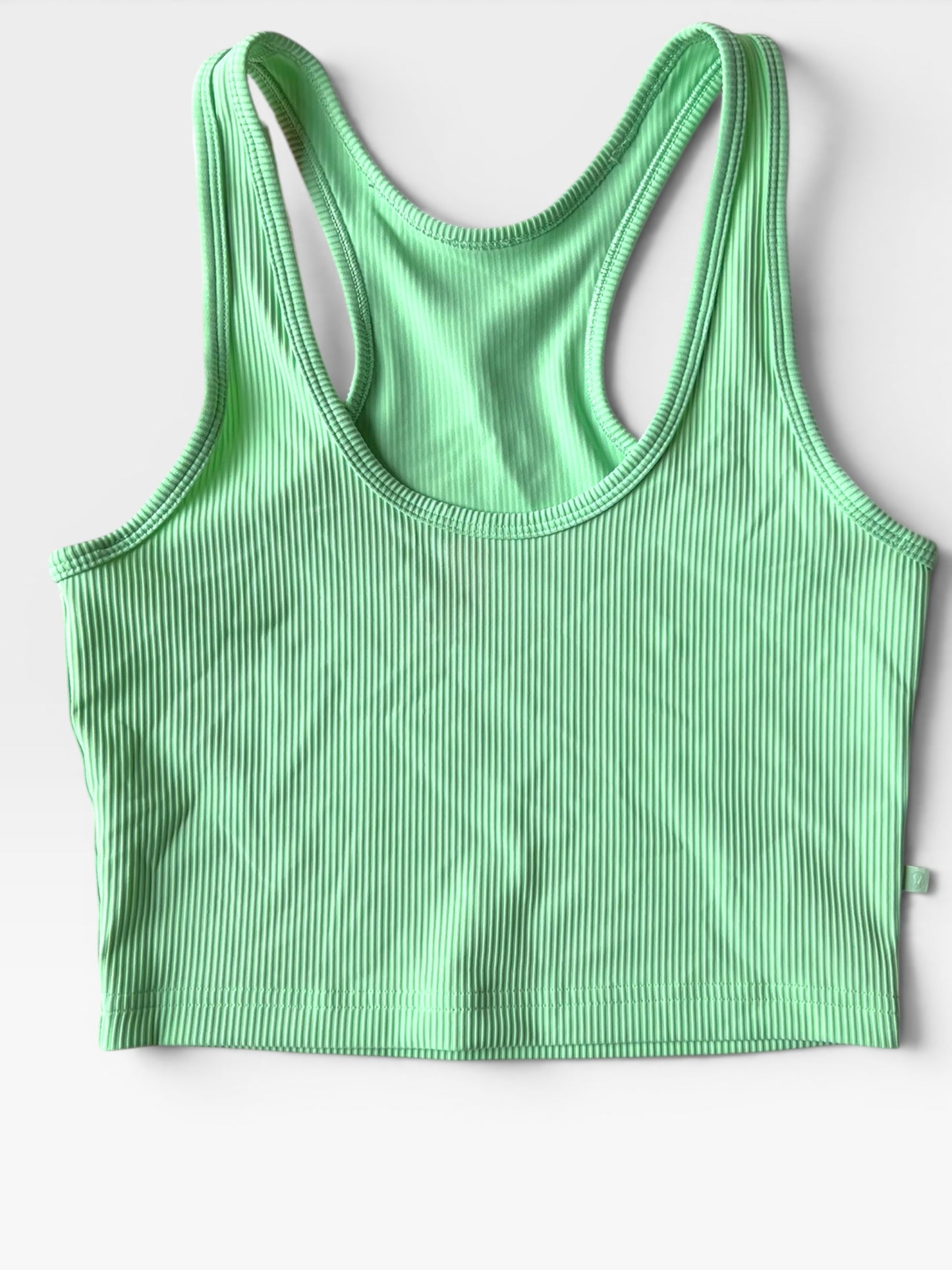 GREEN LULULEMON TANK 4
