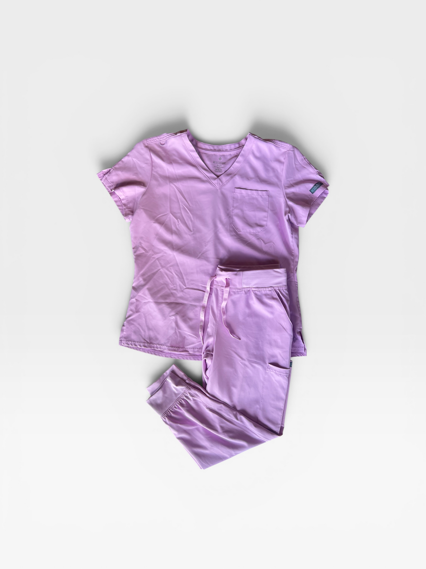 PURPLE MEDCOURTURE SCRUB SET M