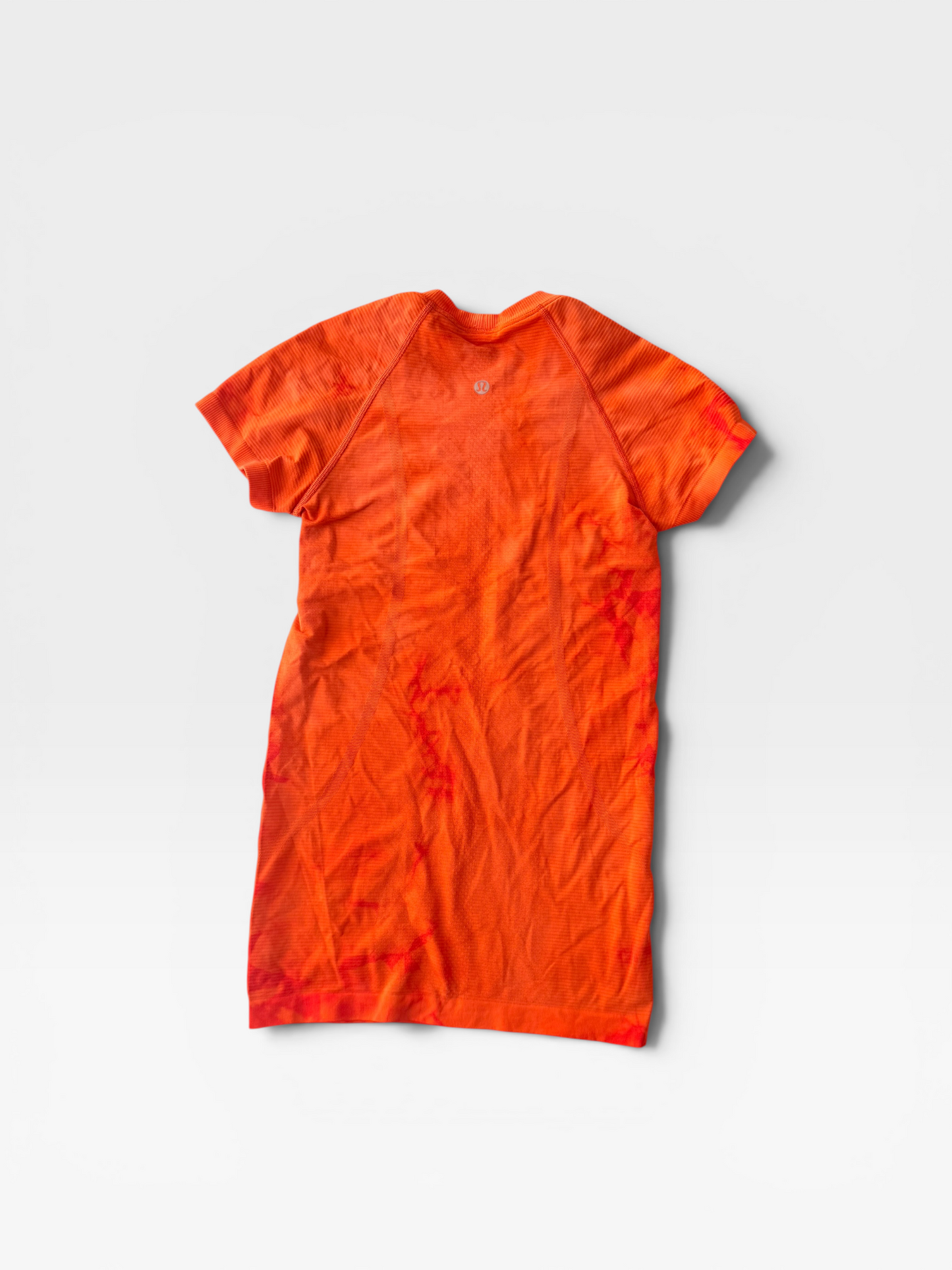 ORANGE LULULEMON TOP 2