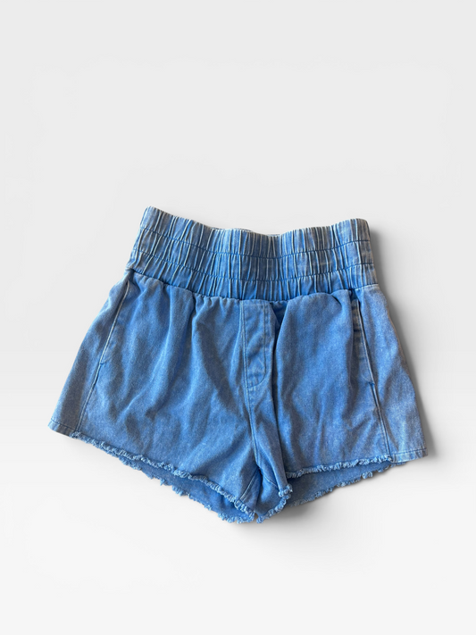 BLUE NEW IN SHORTS L