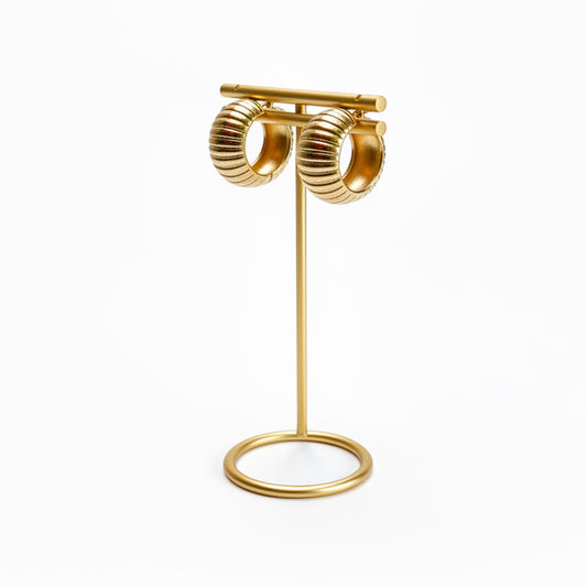 NON TARNISH EARRINGS (hoop)