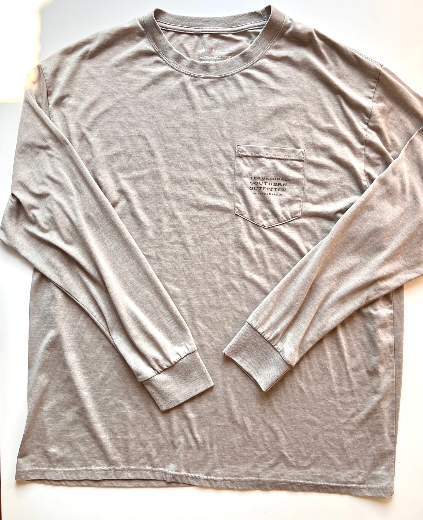 MENS TAN SOUTHERNMARSH SHIRT 2X