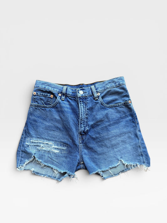 DENIMIST "BOY SHORT" DENIM SHORTS (ORG. $250) 26