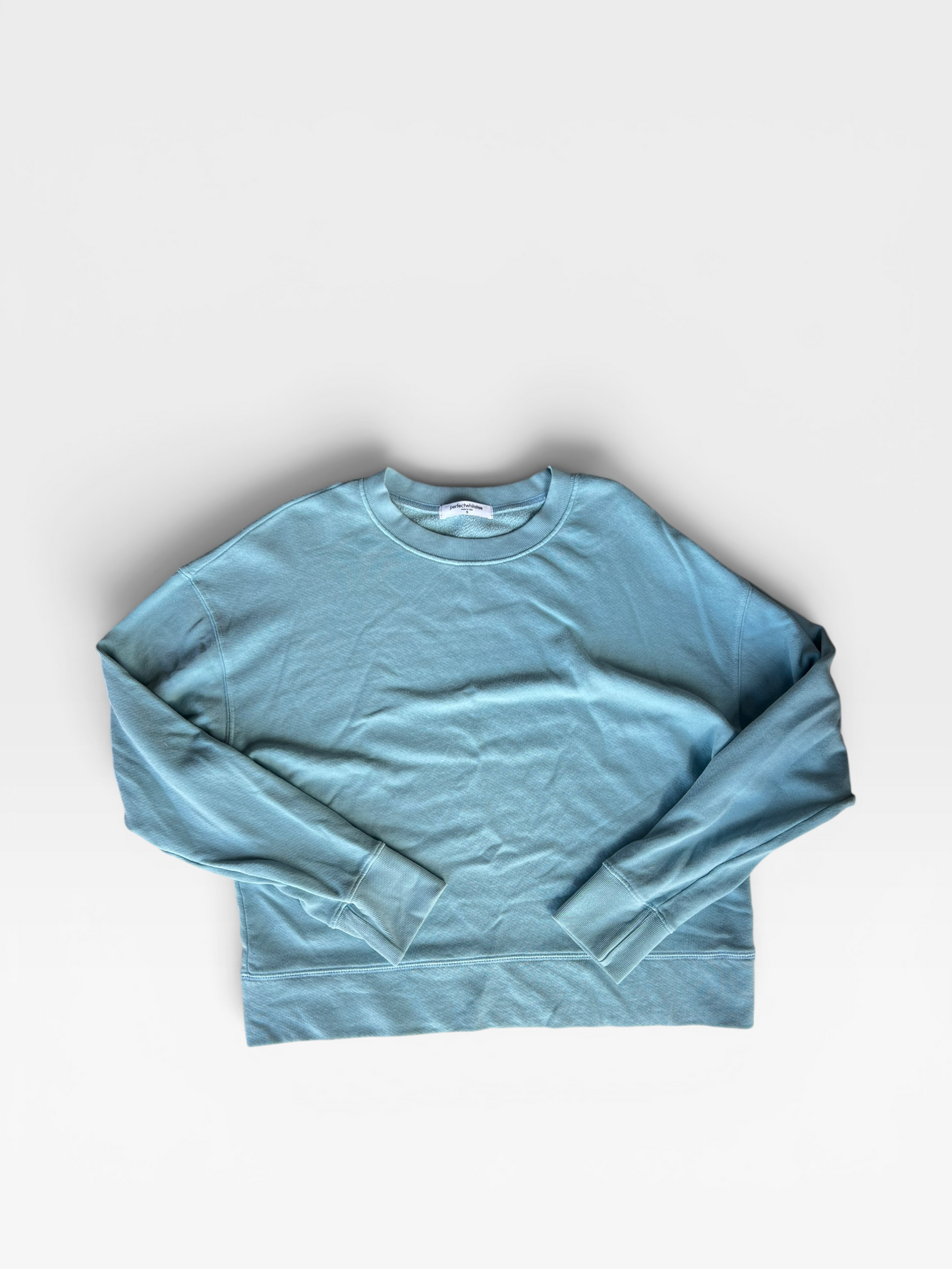 LIGHT BLUE PERFECTWHITETEE PULLOVER (ORG. $120) S