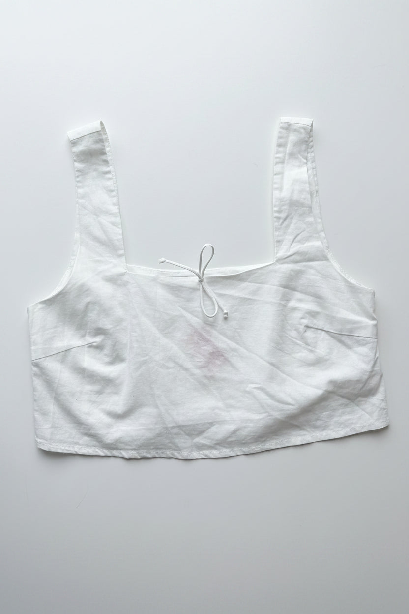 WHITE MABLE TANK M