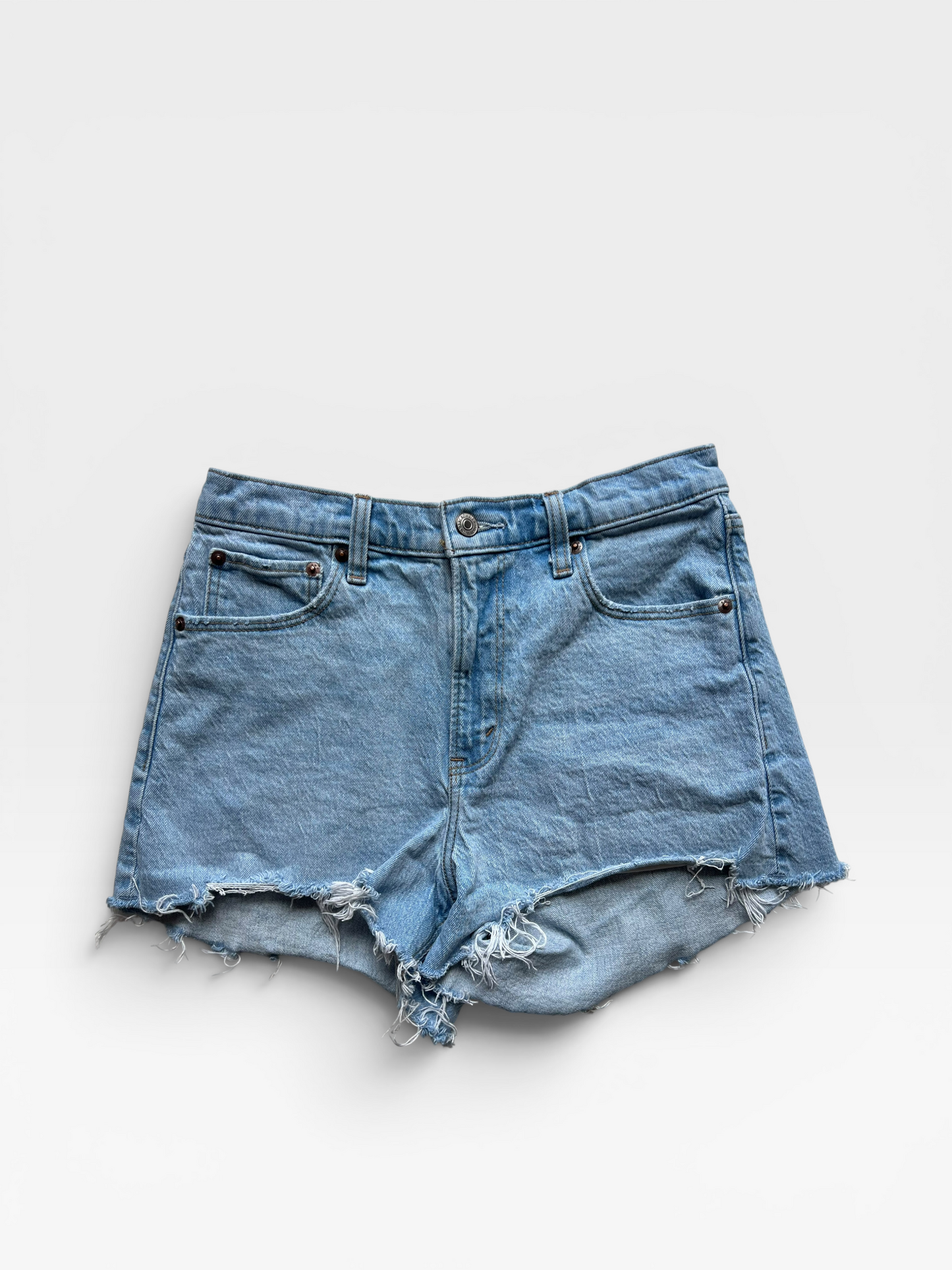 ABERCROMBIE 90'S HIGH RISE SHORTS 28