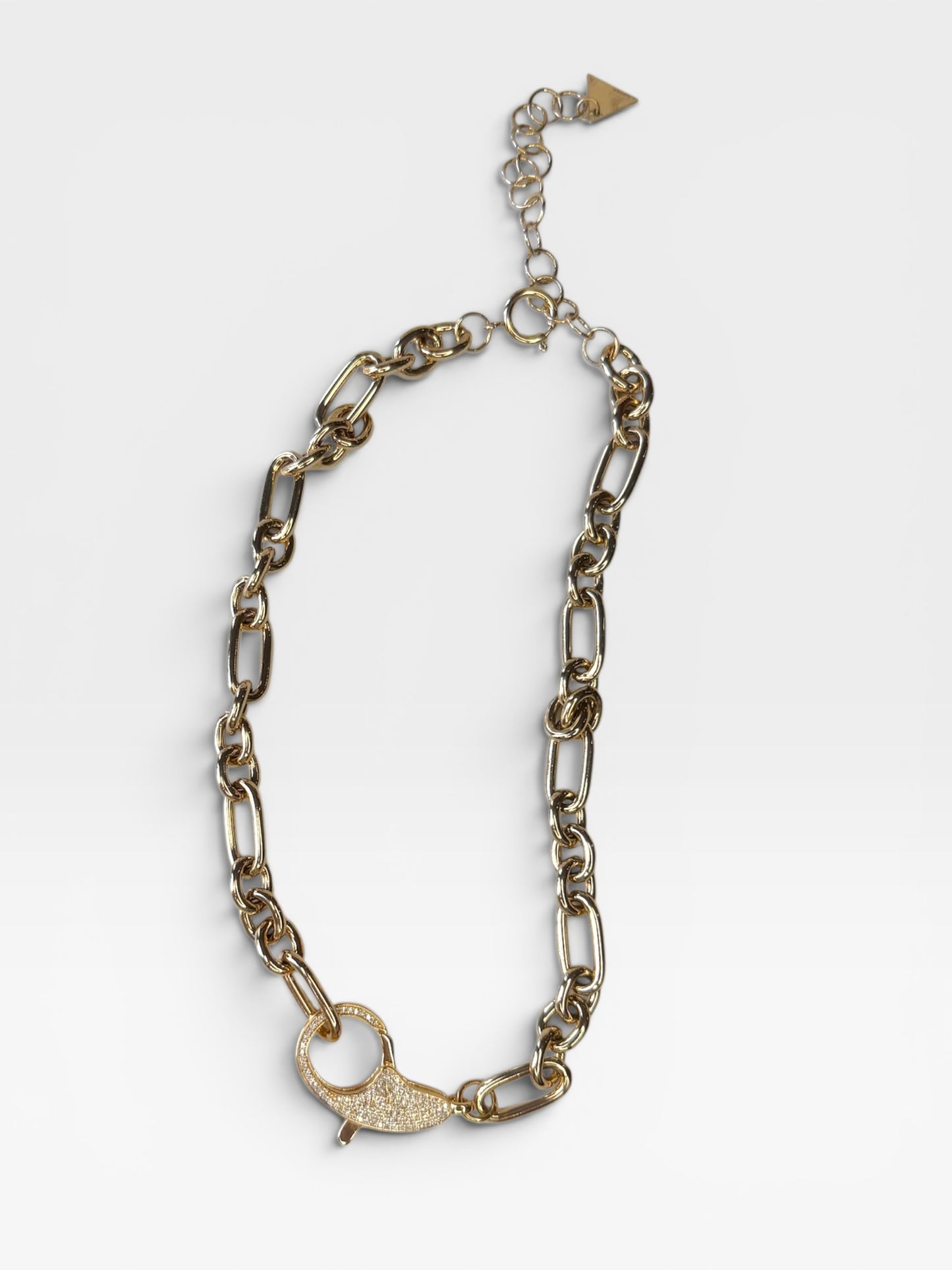 GOLD SEREFINA CHUNKY NECKLACE