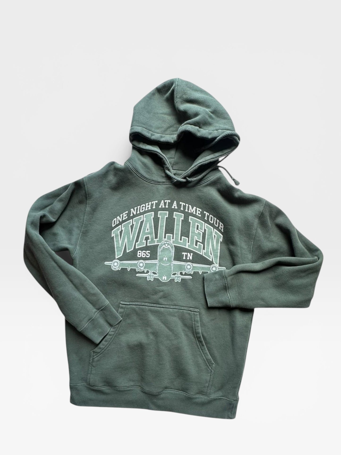 GREEN MORGAN WALLEN HOODIE M