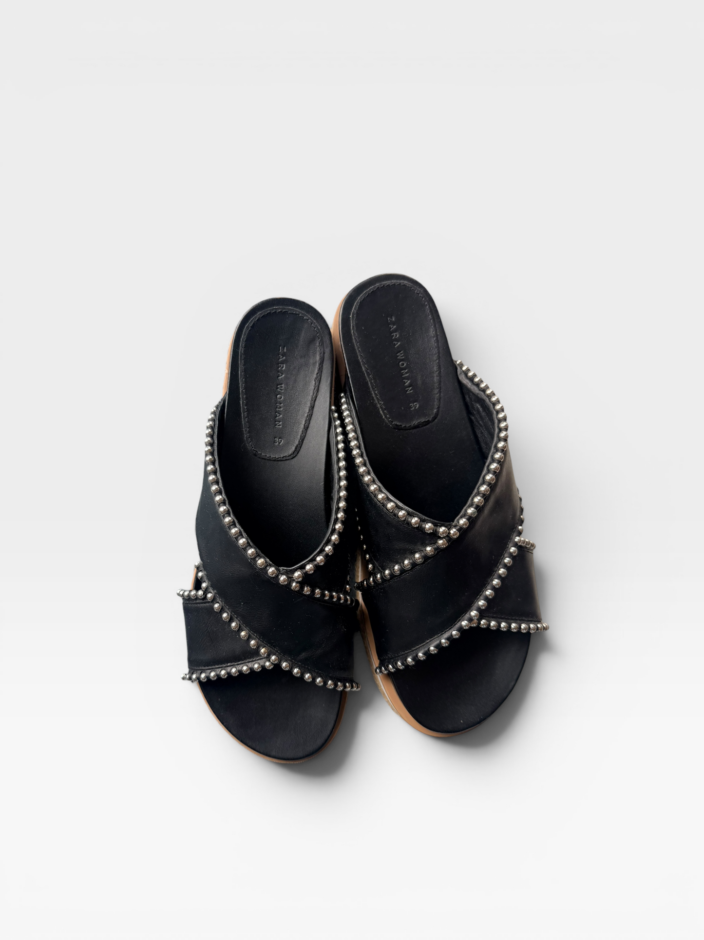 BLACK ZARA SHOES 9