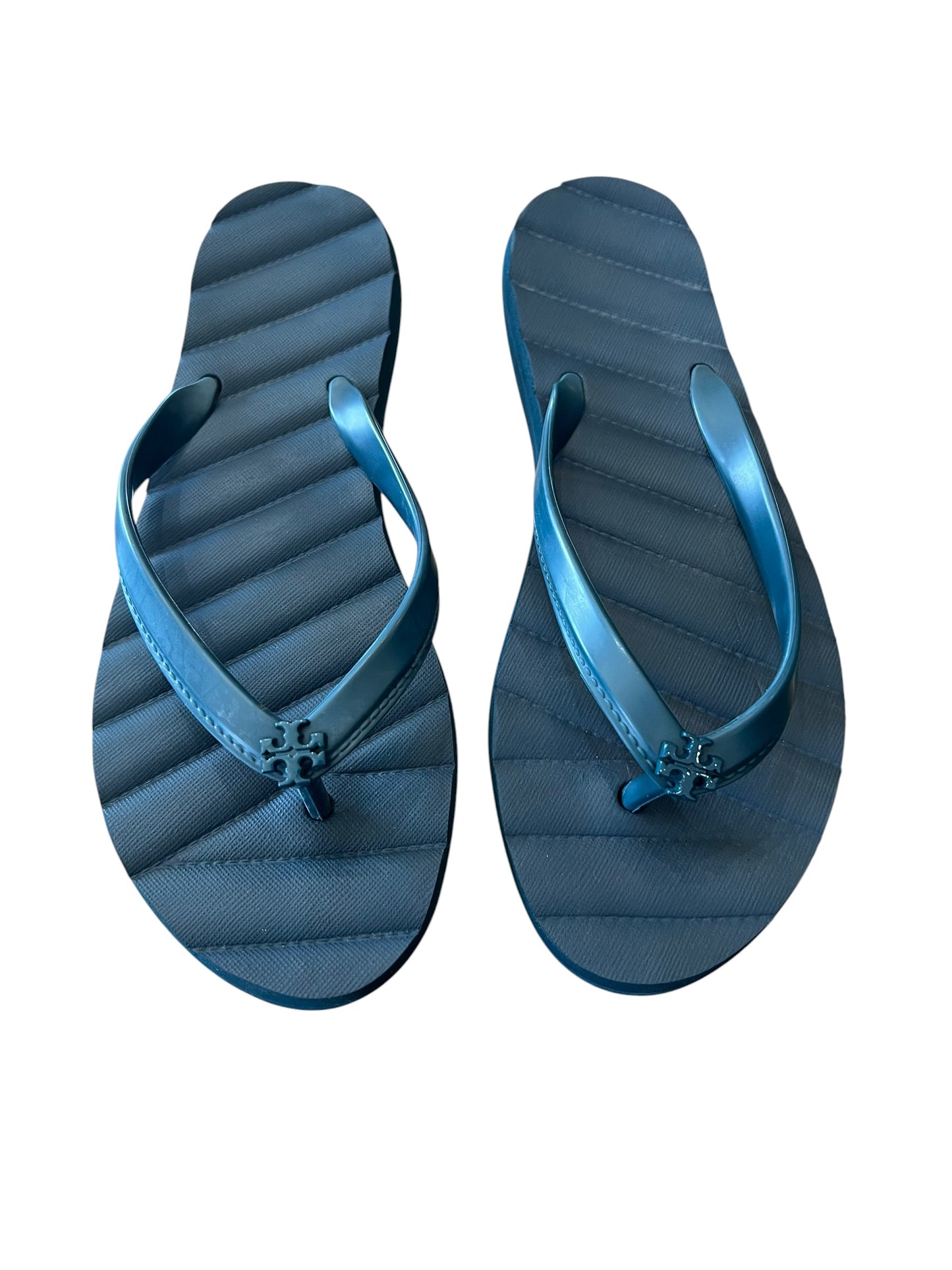 NAVY TORY BURCH FLIPFLOPS (ORG. $88) 6