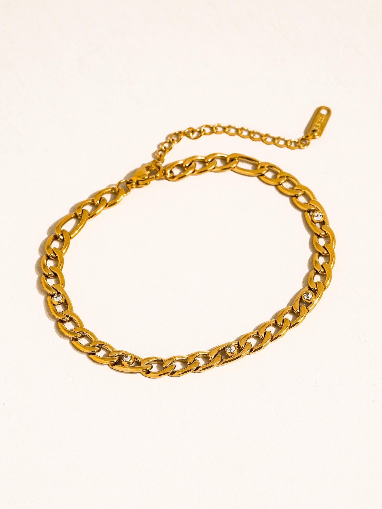 CUBAN CHAIN BRACELET (non-tarnish)