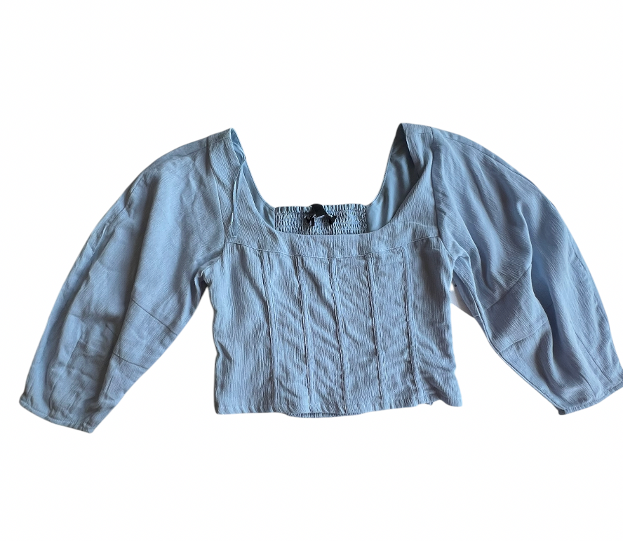 BLUE STEVE MADDEN TOP (NWT) XS